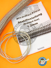 <a href="https://www.aeronautiko.com/product_info.php?products_id=17807">1 &times; Scale Production: Pipe - Braided line - 1,2mm - other materials</a>