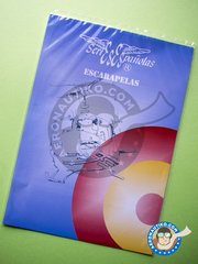 <a href="https://www.aeronautiko.com/product_info.php?products_id=51270">1 &times; Series Espaolas: Model kit - Spanish Air Force Marking - water slide decals - for all kits</a>