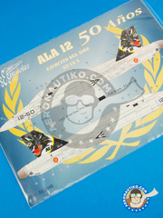 <a href="https://www.aeronautiko.com/product_info.php?products_id=31995">1 &times; Series Espaolas: Marking / livery 1/48 scale - McDonnell Douglas F/A-18 Hornet A - Torrejn (ES0) - Torrejon Air Base - water slide decals and placement instructions - for all kits</a>