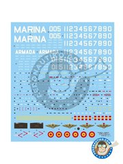 <a href="https://www.aeronautiko.com/product_info.php?products_id=52031">1 &times; Series Espaolas: Decals 1/72 scale - SH-3D/H SEA KING ASW "Vacas Sagradas" - water slide decals and placement instructions - for all kits</a>