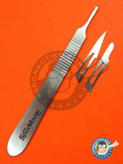 <a href="https://www.aeronautiko.com/product_info.php?products_id=51733">1 &times; Spotmodel: Knife - Scalpel. Super Cutter - metal parts - for all kits</a>
