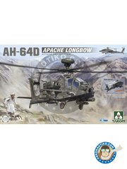 <a href="https://www.aeronautiko.com/product_info.php?products_id=52173">1 &times; Takom: Helicopter kit 1/35 scale - AH-64D Apache Longbow -  (US2) +  (US2) +  (US2) - metal parts, photo-etched parts, plastic parts, resin parts, water slide decals and assembly instructions</a>