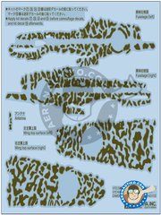 <a href="https://www.aeronautiko.com/product_info.php?products_id=51150">1 &times; Tamiya: Decals 1/72 scale - Kawasaki Ki-61-Id Hien (Tony) Camouflage decals - Japan - water slide decals and placement instructions - for Tamiya kit reference 60789</a>