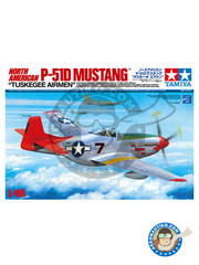 <a href="https://www.aeronautiko.com/product_info.php?products_id=48995">1 &times; Tamiya: Airplane kit 1/48 scale - North American P-51 Mustang D</a>