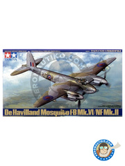 <a href="https://www.aeronautiko.com/product_info.php?products_id=49600">1 &times; Tamiya: Maqueta de avin escala 1/48 - De Havilland Mosquito FB Mk. VI / NF Mk. II</a>