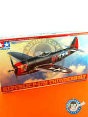 <a href="https://www.aeronautiko.com/product_info.php?products_id=30559">1 &times; Tamiya: Maqueta de avin escala 1/48 - Republic P-47 Thunderbolt M - USAF (US7); USAF, 1945 (US7) 1945 - piezas de plstico, calcas de agua y manual de instrucciones</a>