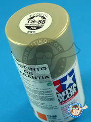 <a href="https://www.aeronautiko.com/product_info.php?products_id=18148">1 &times; Tamiya: Spray - Plata titanio - Titanium silver TS-88 - 100ml</a>