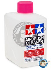 <a href="https://www.aeronautiko.com/product_info.php?products_id=51847">1 &times; Tamiya: Airbrush cleaner - Airbrush Cleaner - 1 x 250ml - 250 ml jar</a>