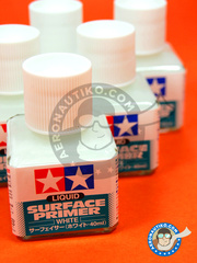 <a href="https://www.aeronautiko.com/product_info.php?products_id=12888">1 &times; Tamiya: Imprimacin - Imprimacion liquida color blanco - Liquid surface primer white 40ml - para todos los kits</a>