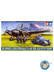 <a href="https://www.aeronautiko.com/product_info.php?products_id=49601">1 &times; Tamiya: Airplane kit 1/48 scale - De Havilland Mosquito FB NF Mk. II</a>