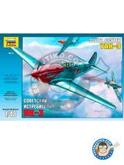 <a href="https://www.aeronautiko.com/product_info.php?products_id=49735">1 &times; Zvezda: Maqueta de avin escala 1/48 - Yakovlev Yak-3</a>